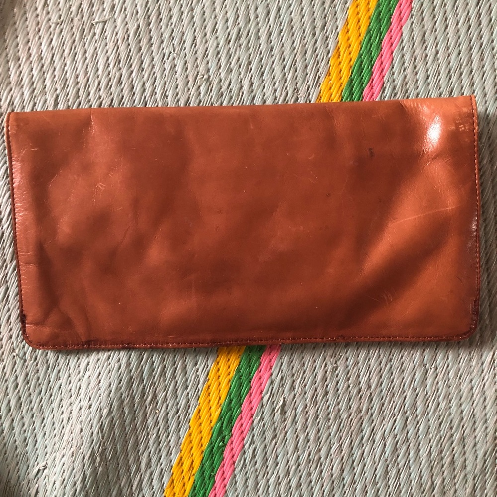 Vintage leather clutch - Picture 3 of 7